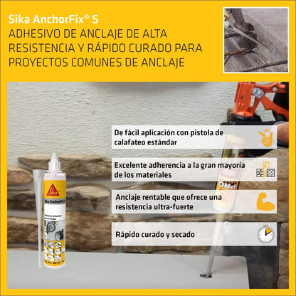 Anchorfix S Cartucho (300 ml) SIKA ®