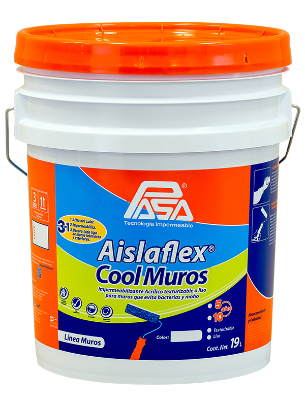 Aislaflex Cool Muros textura 5 años