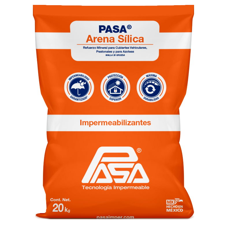 PASA®Arena Sílica Malla 30 Gruesa