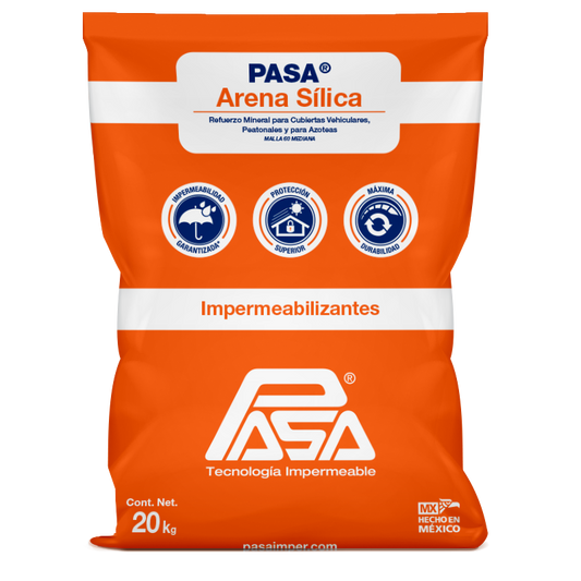 PASA®Arena Sílica Malla 60 Mediana